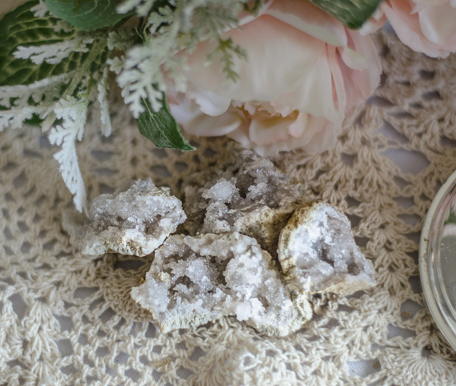 Geode Wedding Tablescape
