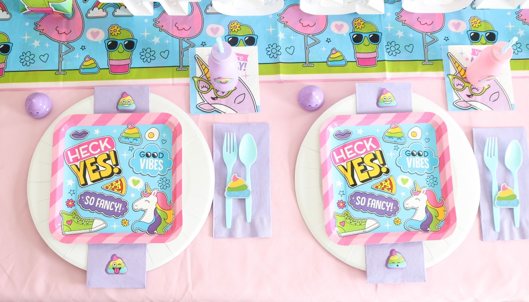 GIRL SQUAD TWEEN EMOJI BIRTHDAY PARTY IDEAS