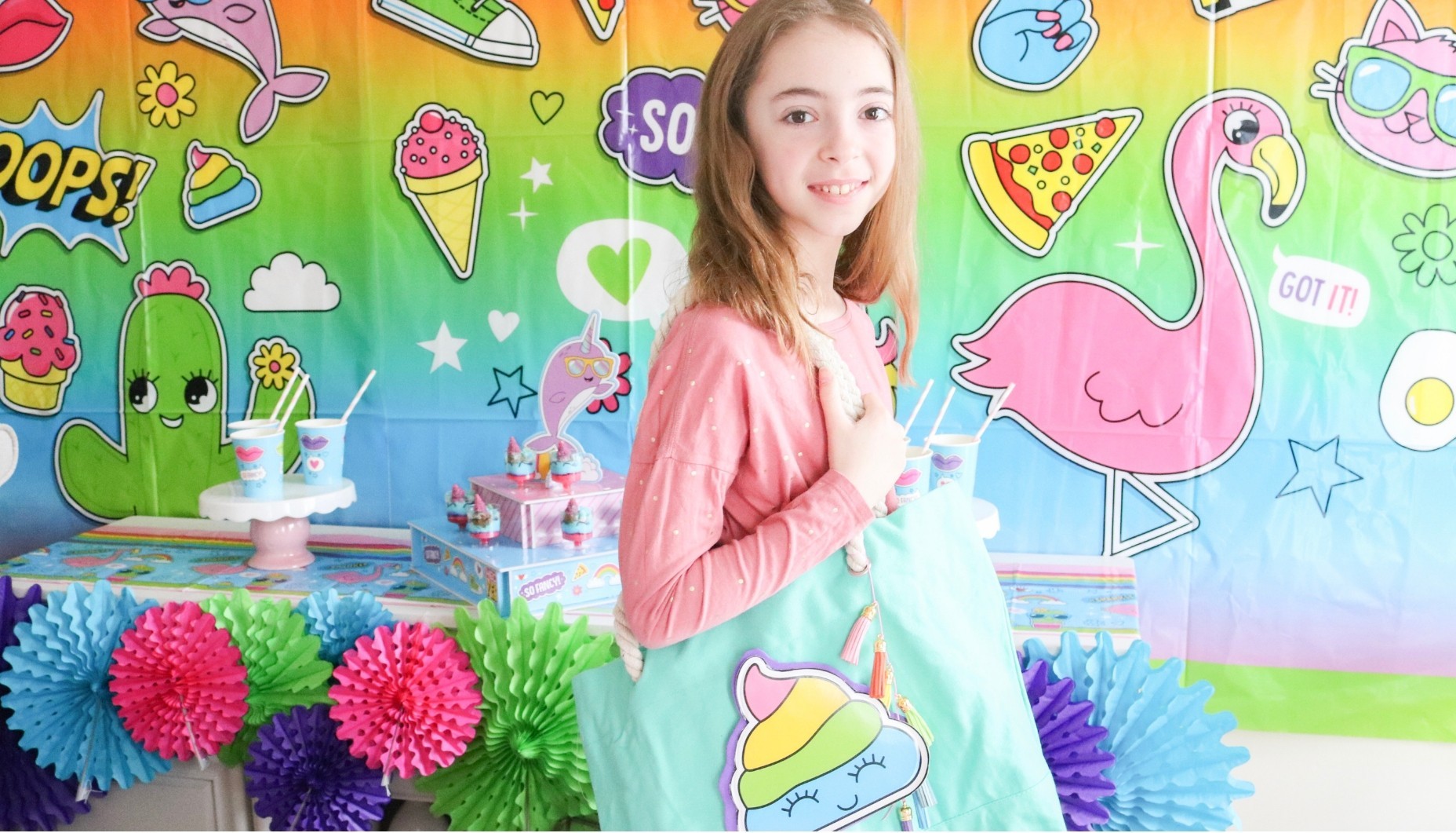 GIRL SQUAD TWEEN EMOJI BIRTHDAY PARTY IDEAS