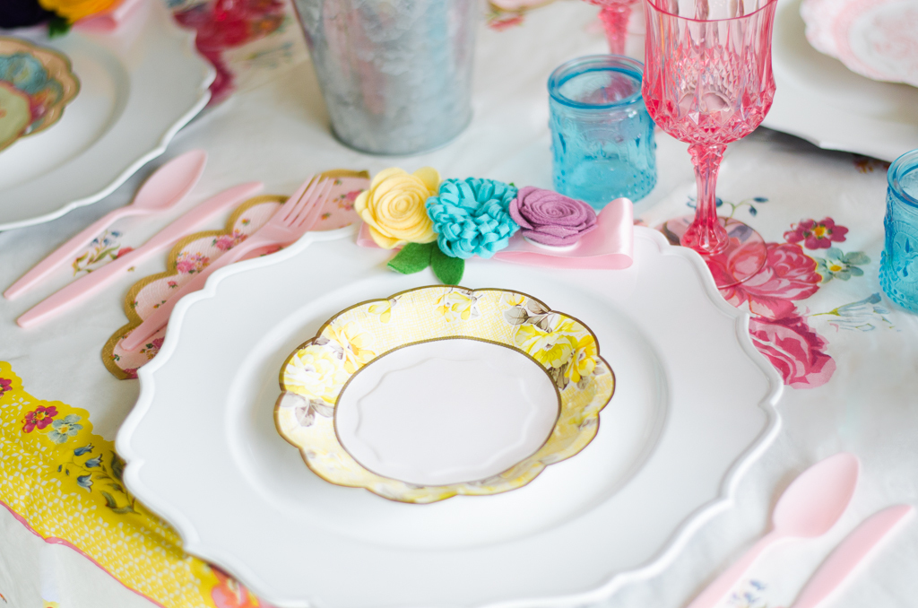 Vintage Floral Bridal Luncheon