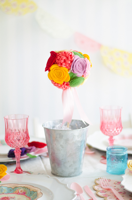Vintage Floral Bridal Luncheon