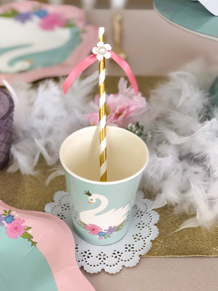 Sweet Swan Baby Shower Party Decor