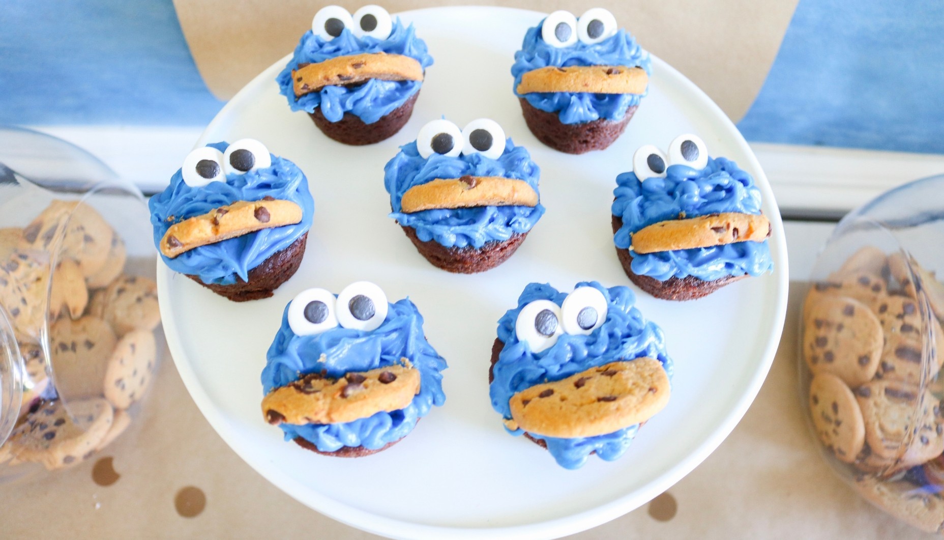 Cookie Monster 1st Birthday Party