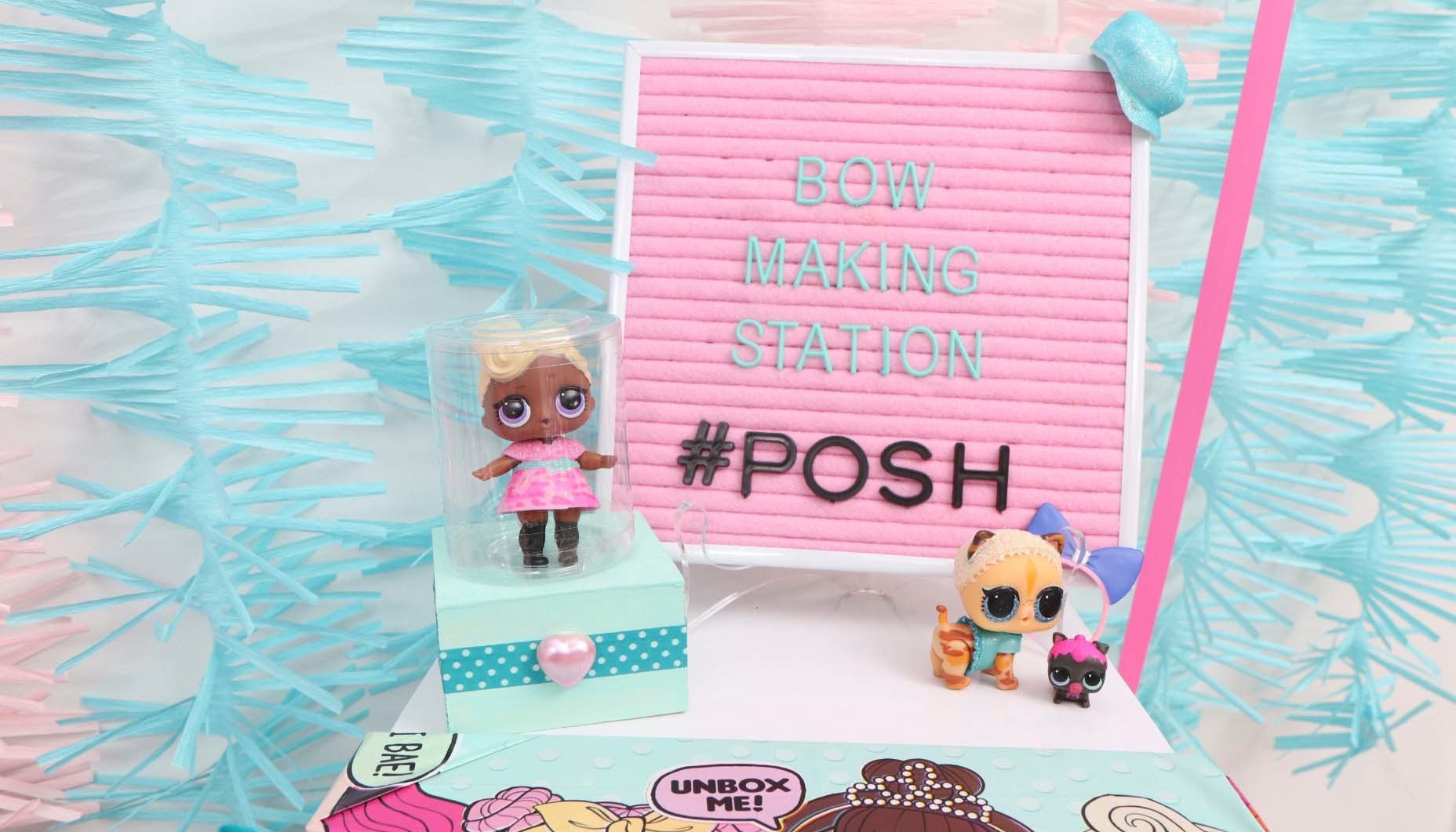 LOL L.O.L Girls Party Supplies Bags Treats Birthday Goody 8 PC Favors Dolls Pink 