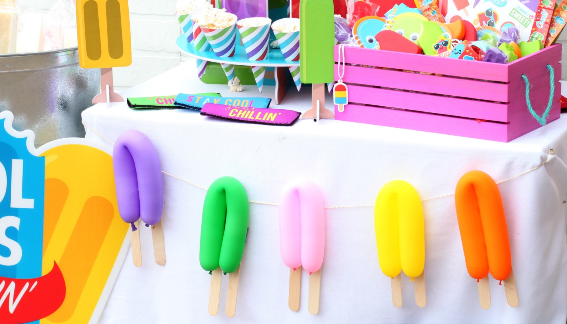 Ice Popsicle cookie cutterpops pop summer theme baby shower party lolly fun 