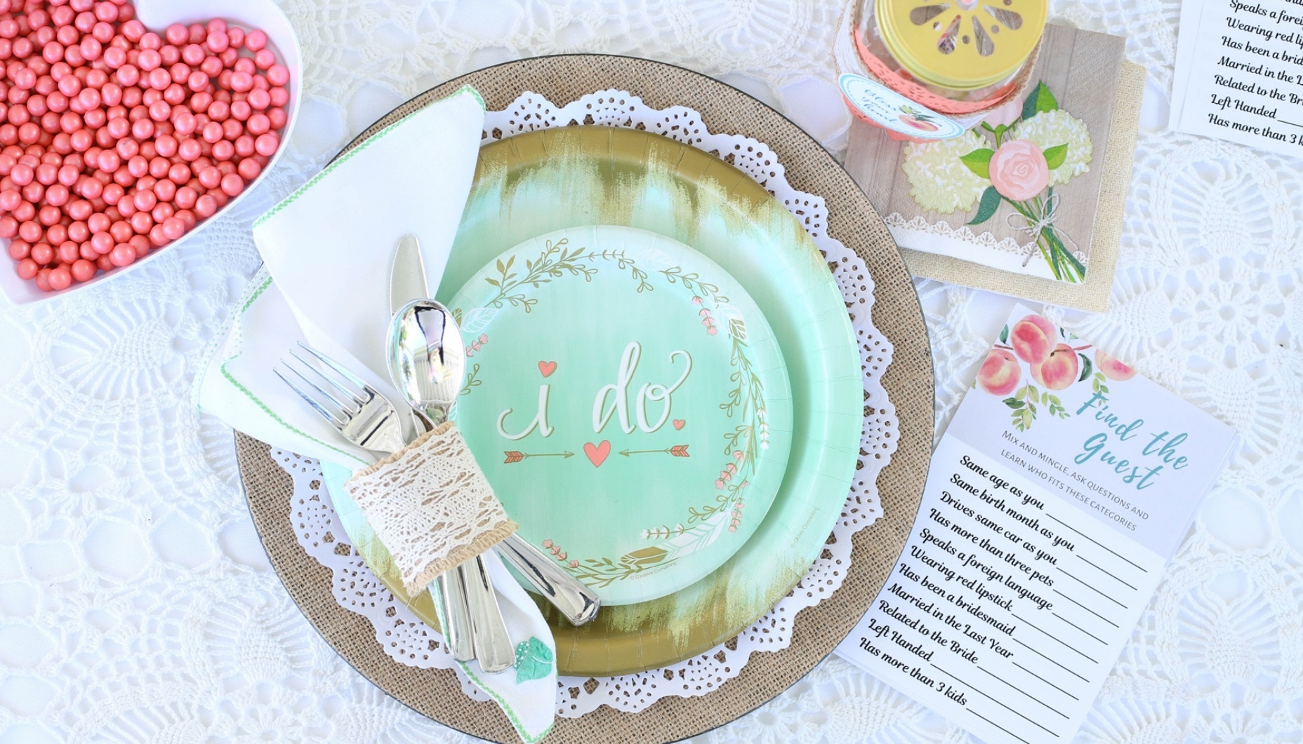 southern themed bridal shower with free bridal shower games