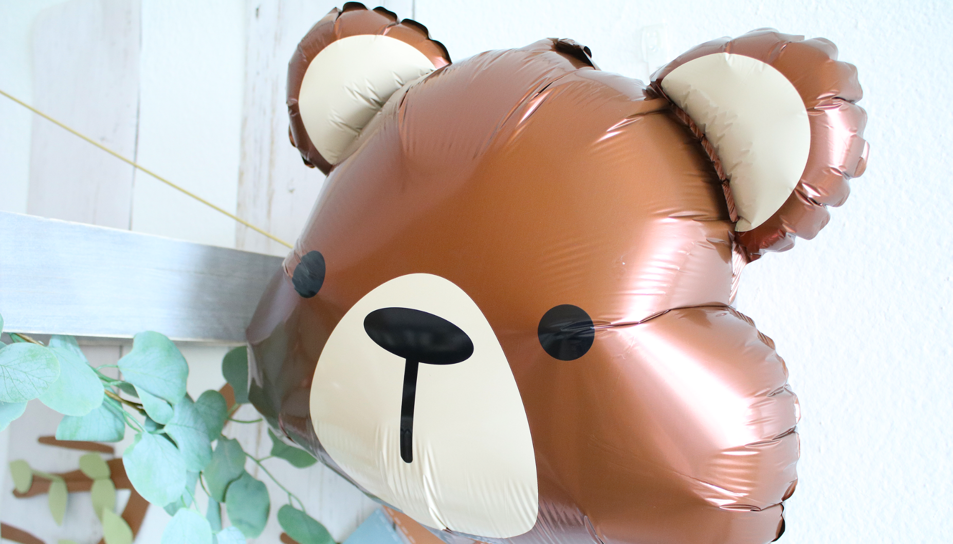 Bear Mylar Balloon
