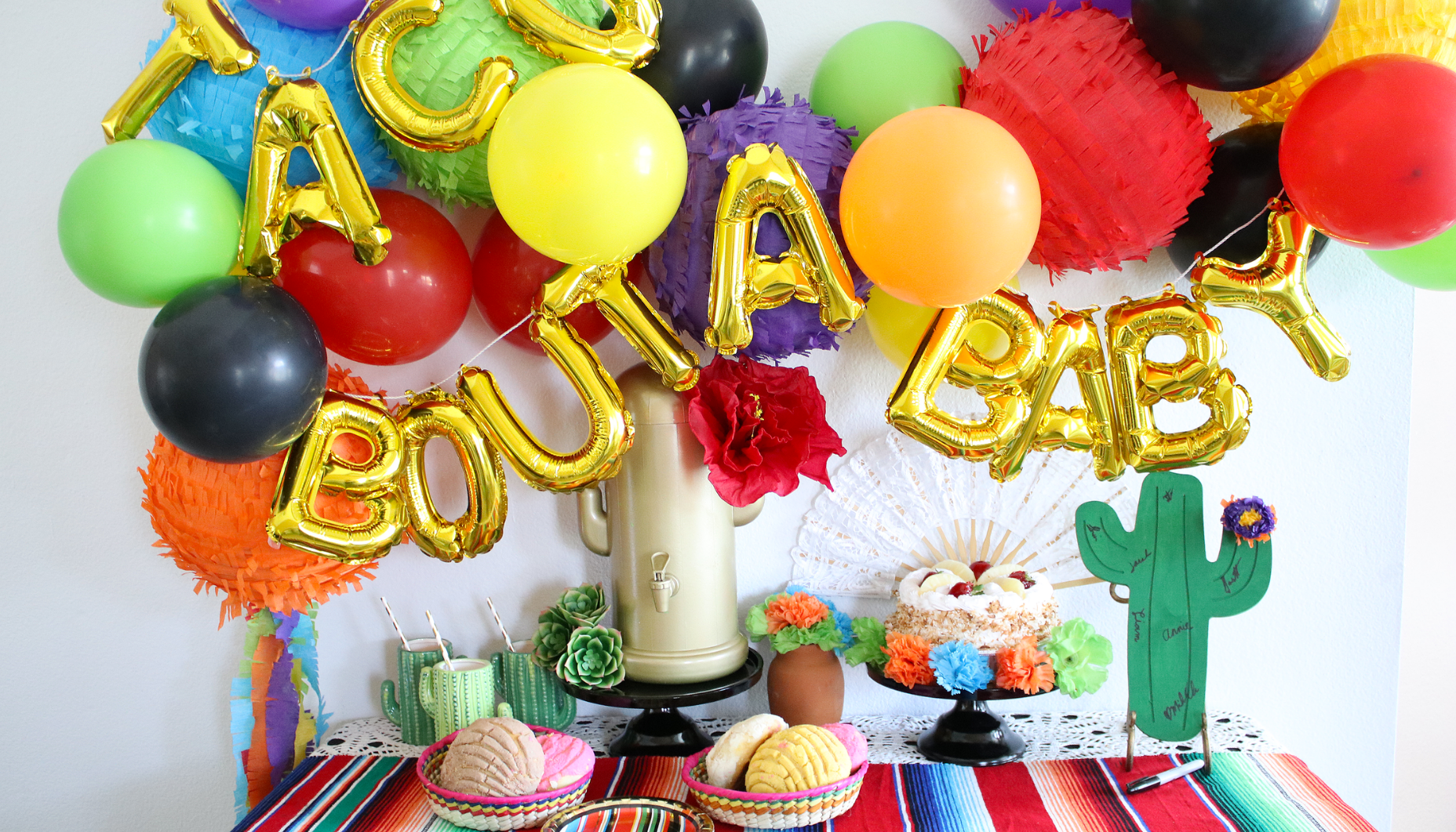 Taco Bout Baby Shower Dessert Table