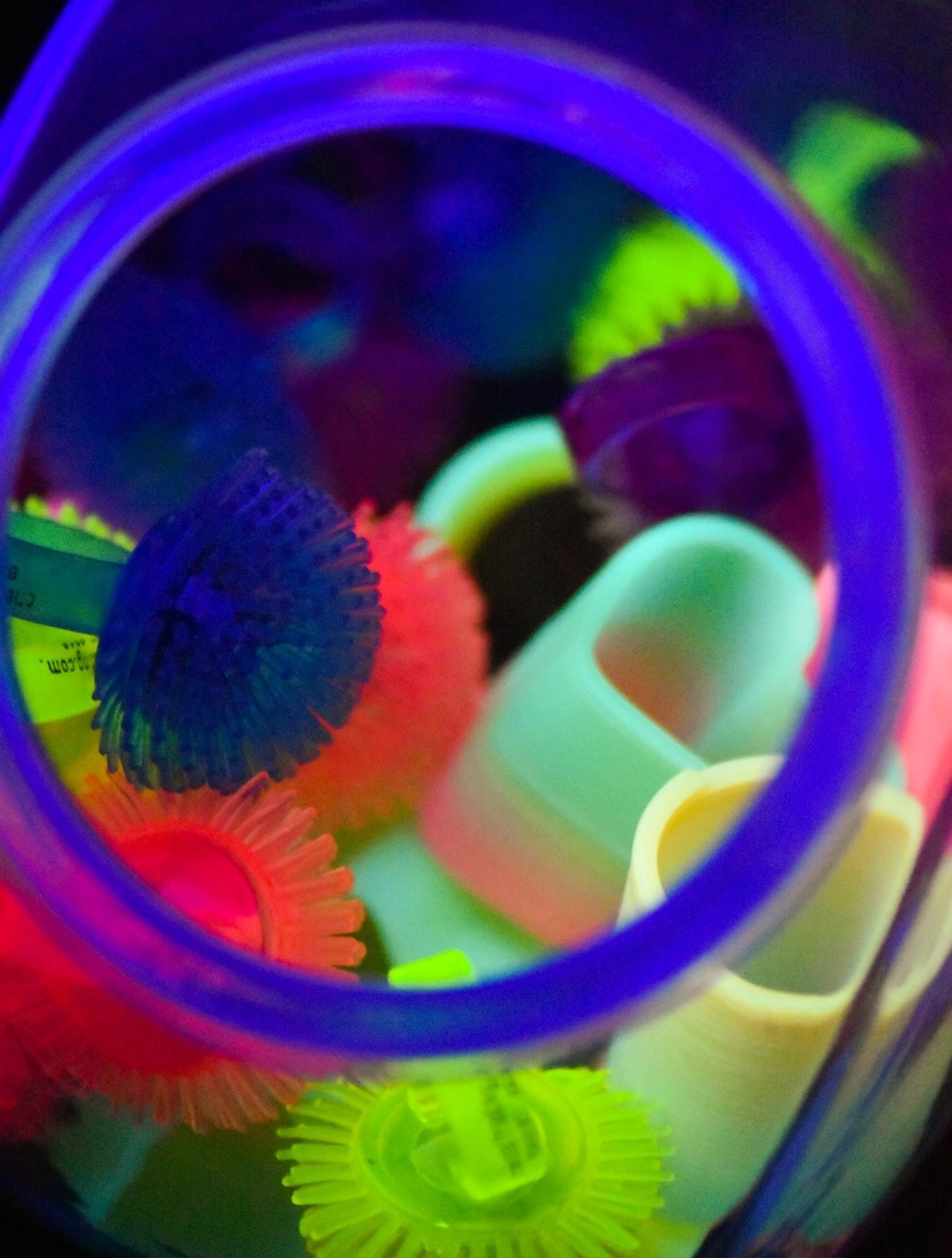 neon glow in the dark birthday party decor ideas idea