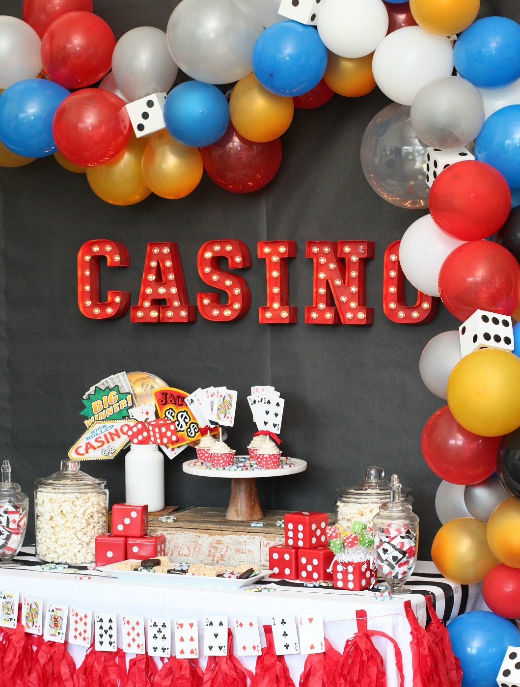 Casino Night Birthday Party for Adults: Budget Friendly Yet