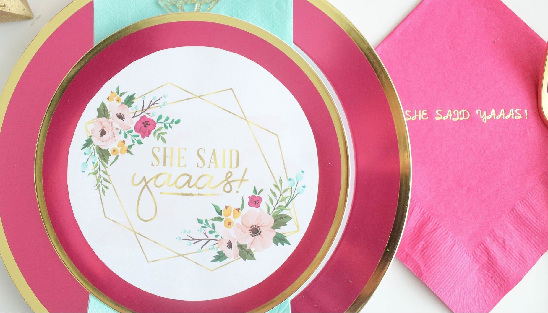 She Said YAAAS Bridal Shower
