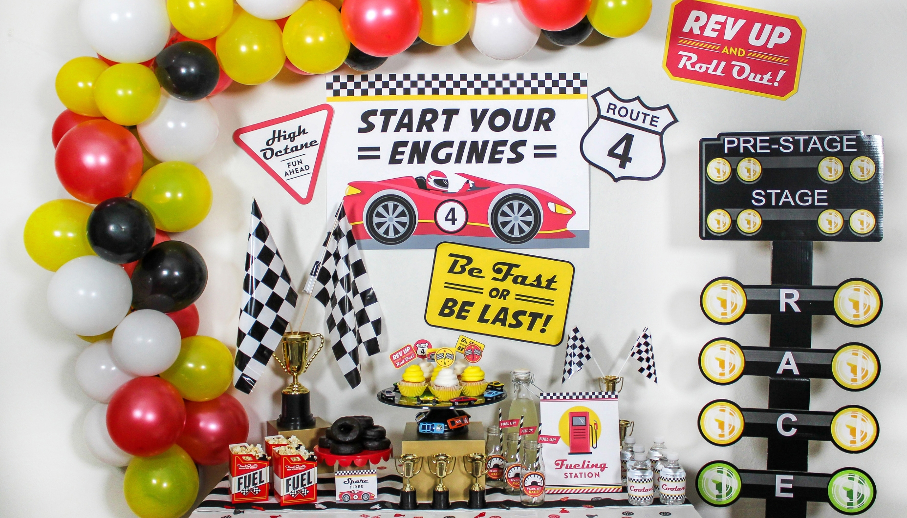 Kids Race Car Birthday Party | Fun365