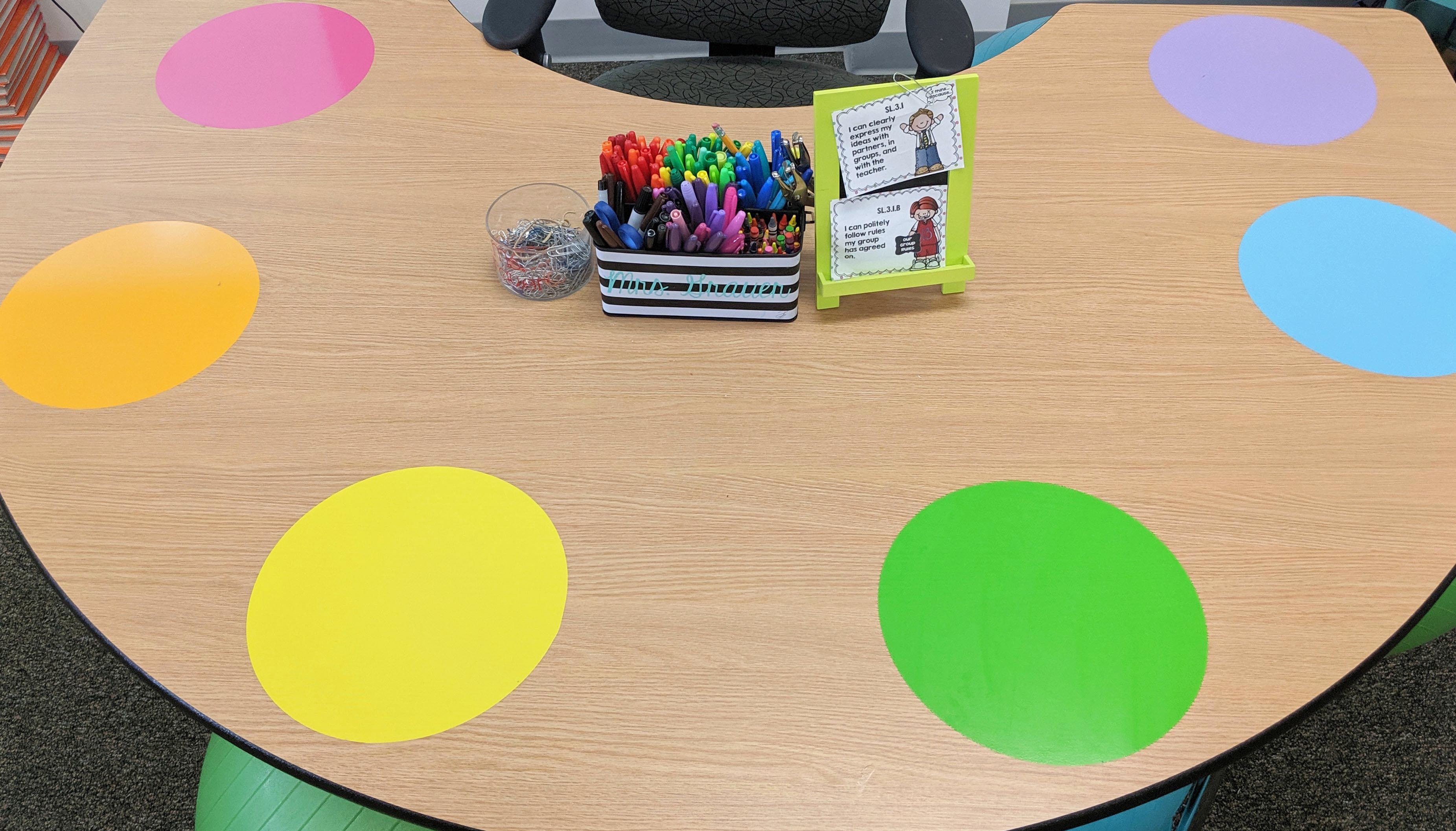 OTC Soaring to new heights classroom reveal reading table ideas for small group