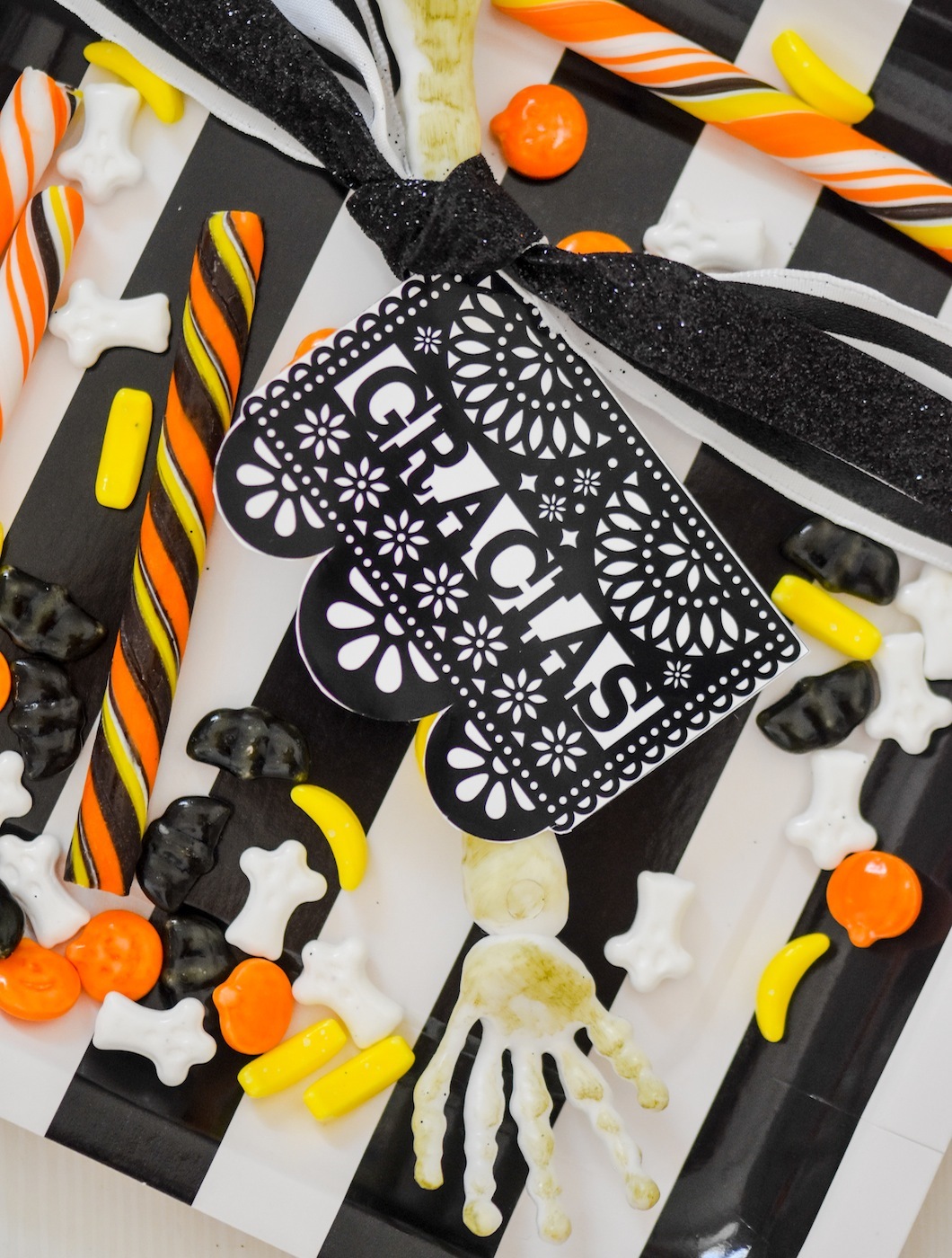 Skeleton Hand Back Scratcher Skeleton Halloween Fiesta Mexican Party by Kara's Party Ideas for Oriental Trading Company