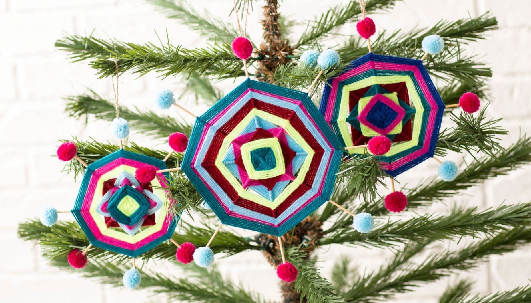 DIY Christmas Tree Ornaments  3 easy boho chic projects - Laura Jade Prado