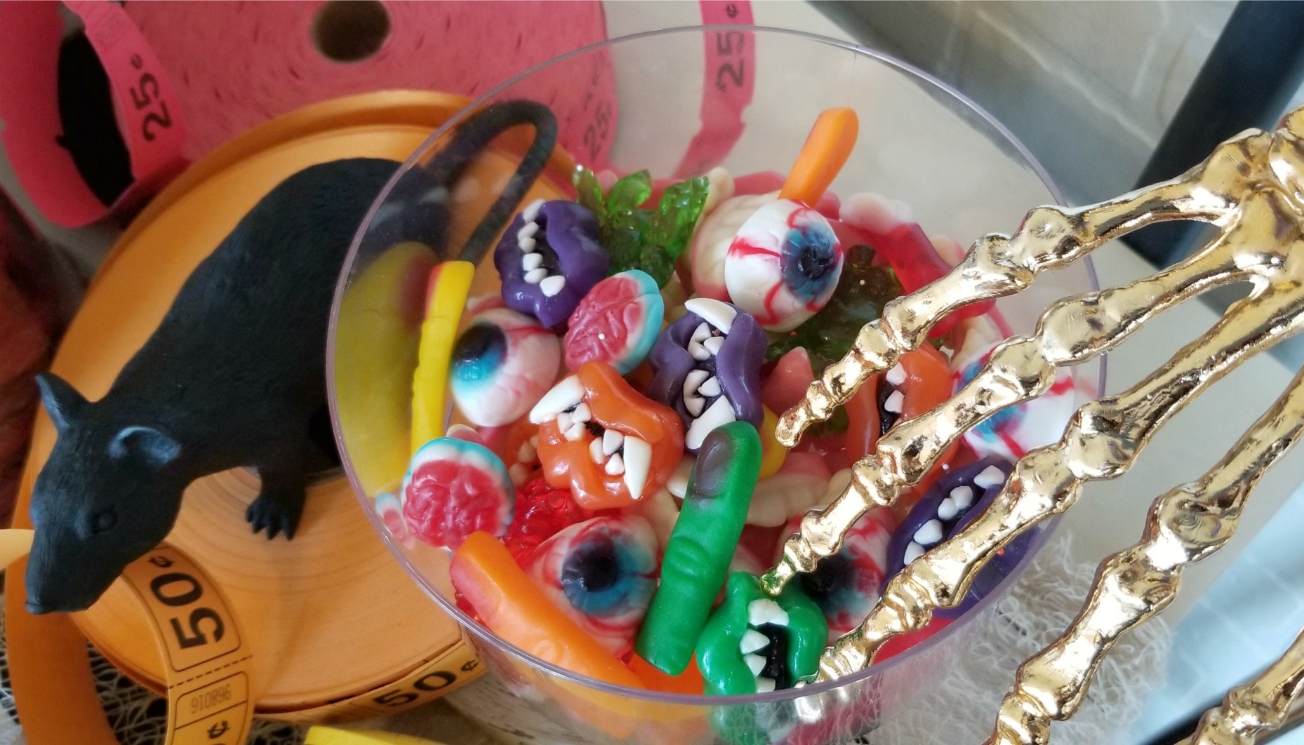 Halloween Body Part Gummy Candy