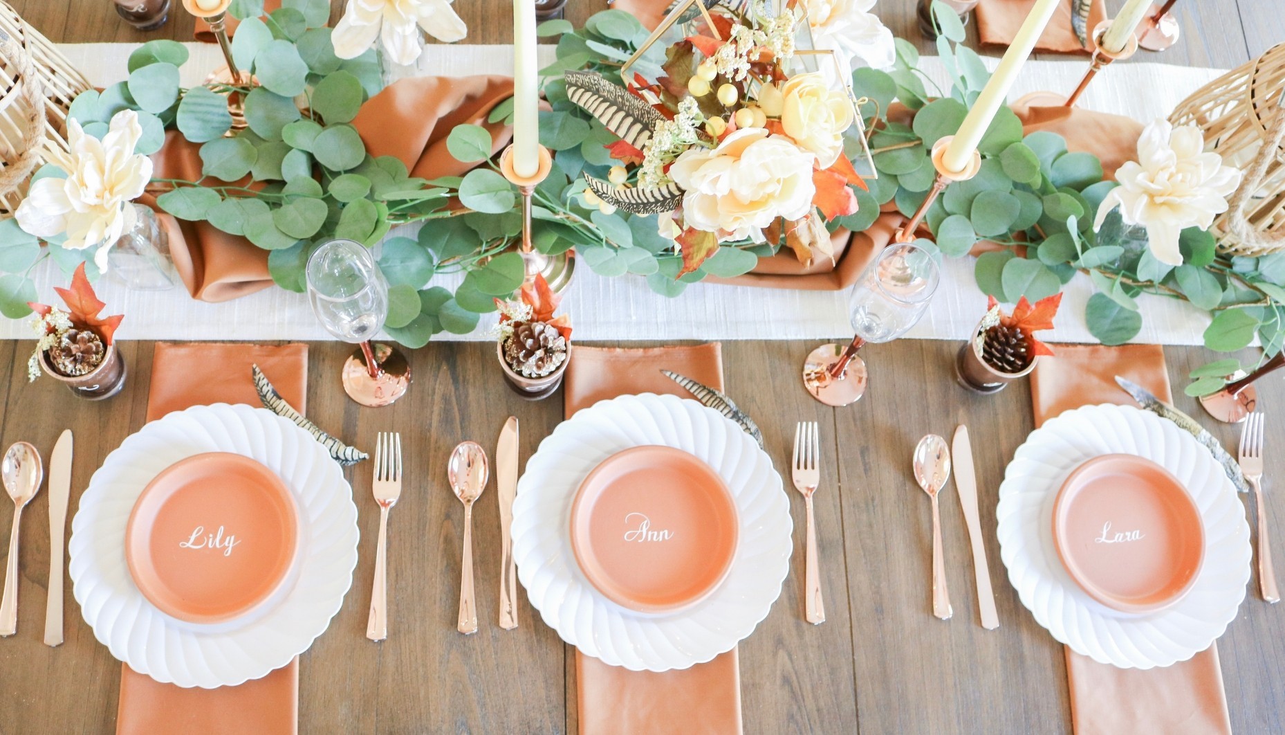 RUST AND GREENERY WEDDING IDEAS FOR FALL