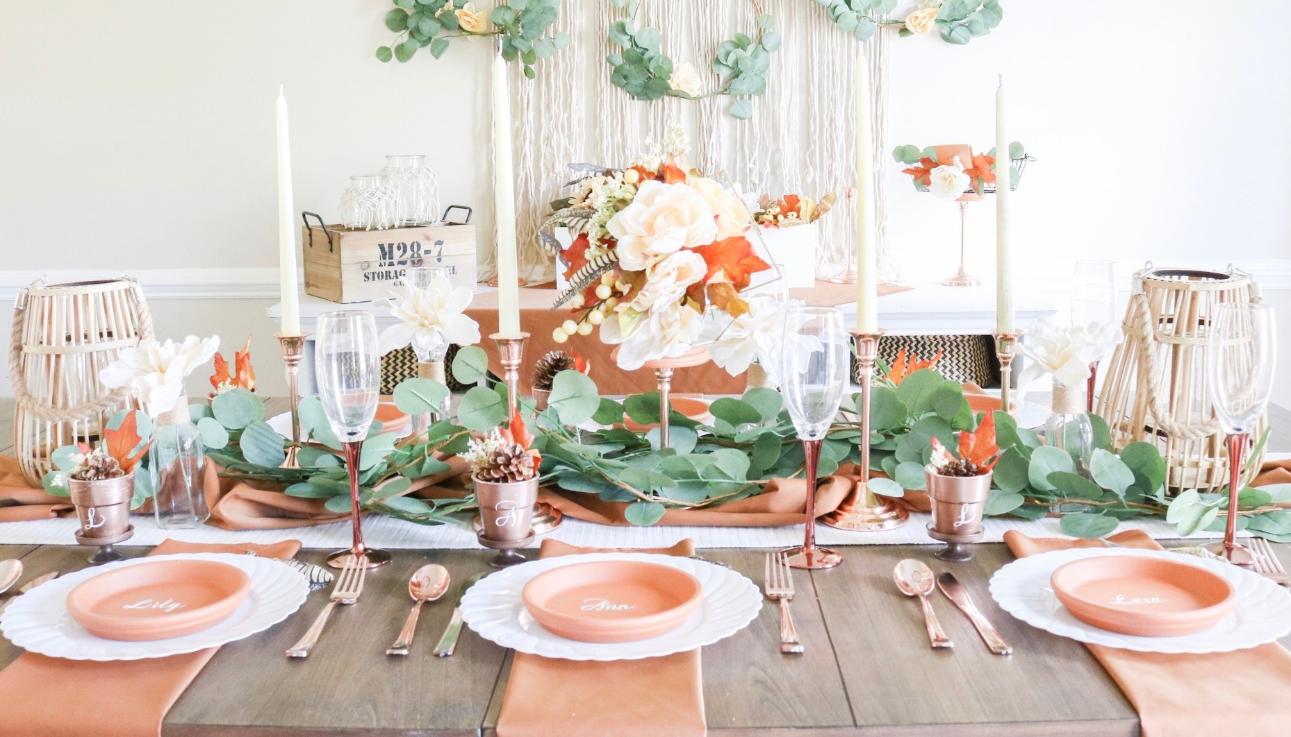 RUST AND GREENERY WEDDING IDEAS FOR FALL