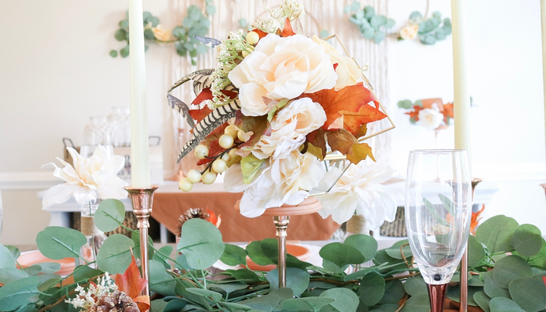 RUST AND GREENERY WEDDING IDEAS FOR FALL