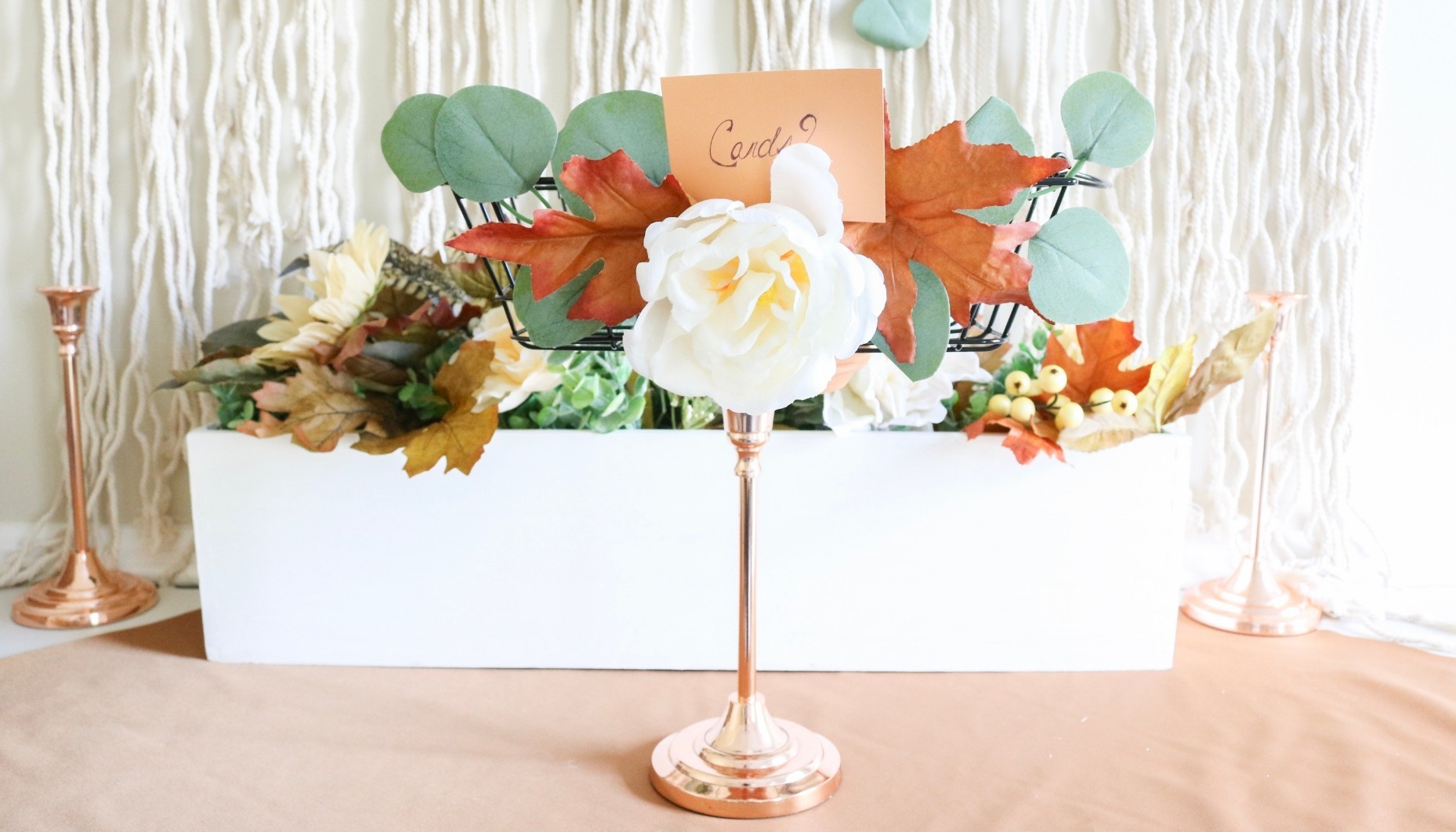 RUST AND GREENERY WEDDING IDEAS FOR FALL