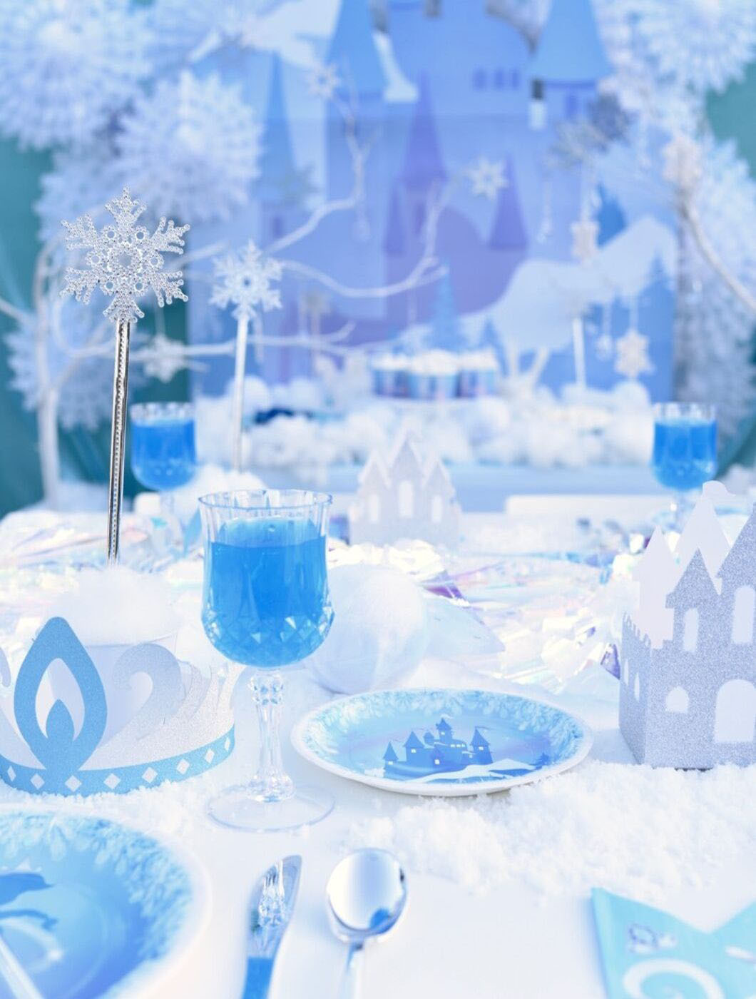 Winter Wonderland Snowflake Princess Party Birthday Party Ideas