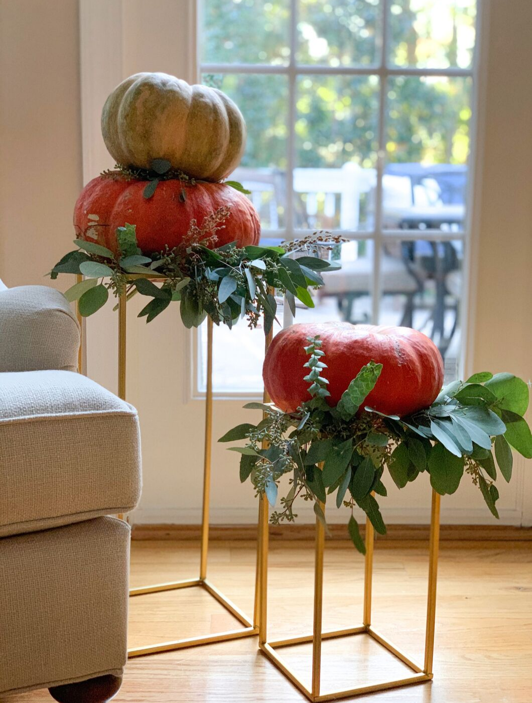Use natural elements to bring the Autumn season inside your home!