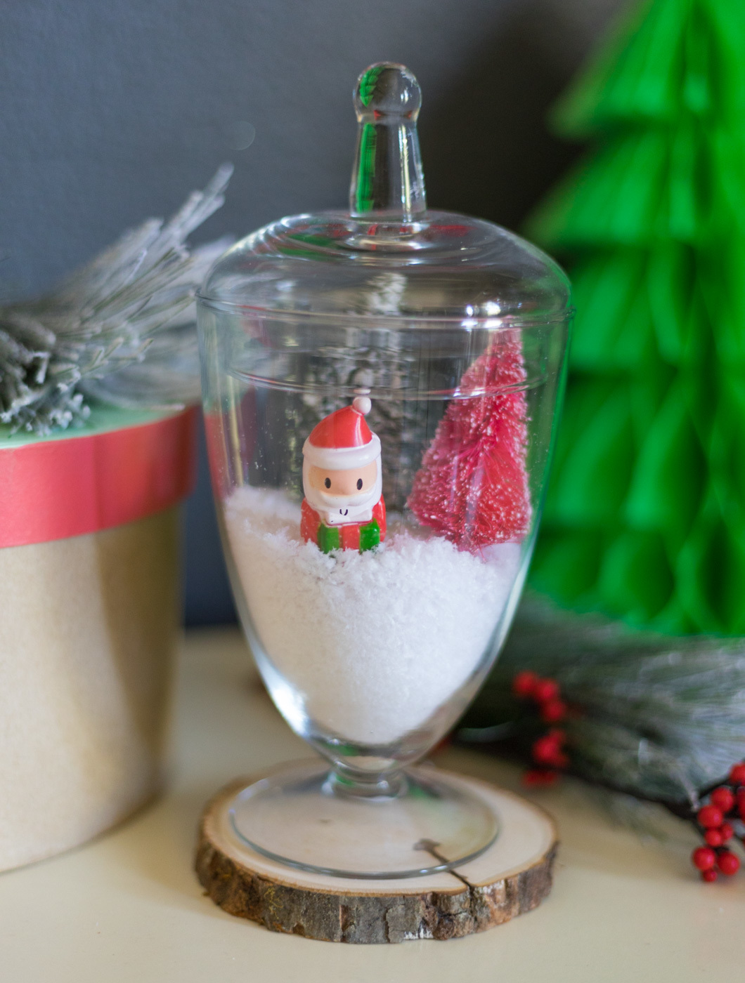 Santa terrarium