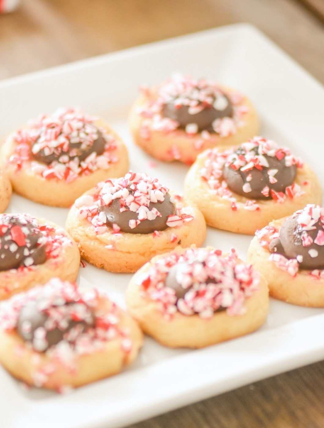 Peppermint Cookies Gingerbread House Holiday Christmas baby shower table and ideas