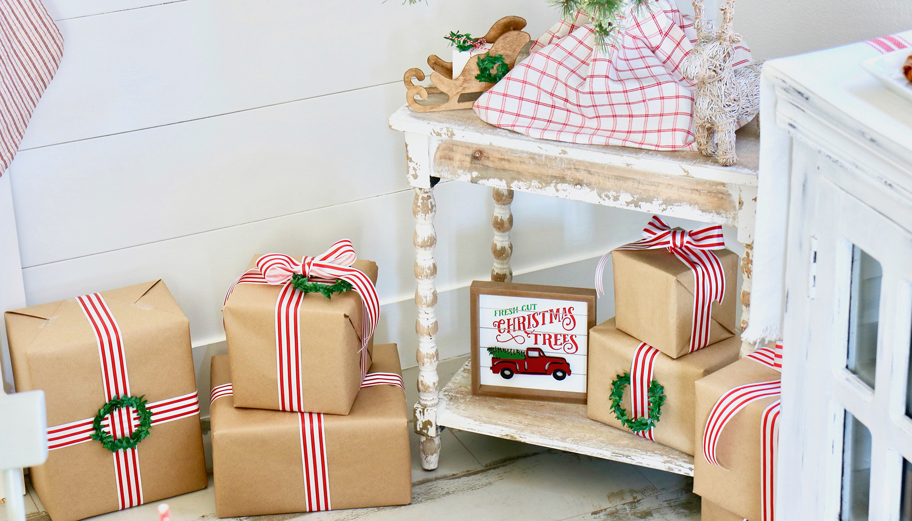 cozy farmhouse christmas brunch