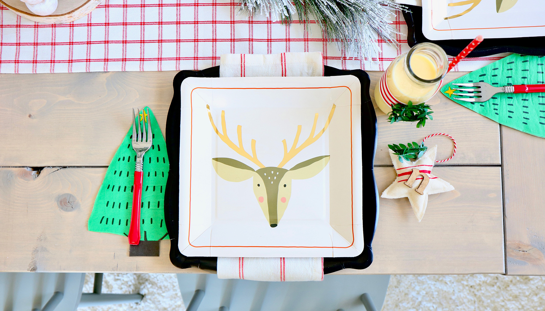 cozy farmhouse christmas brunch