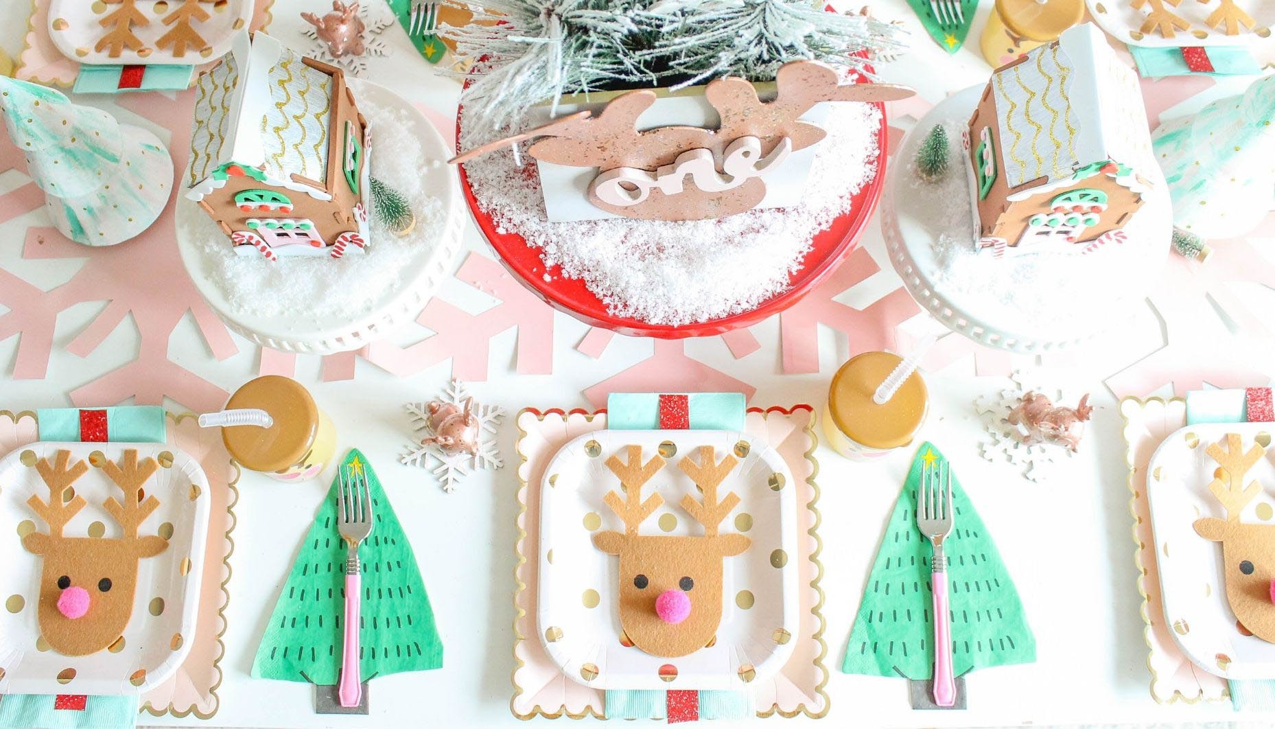 Reindeer 1st Birthday Party