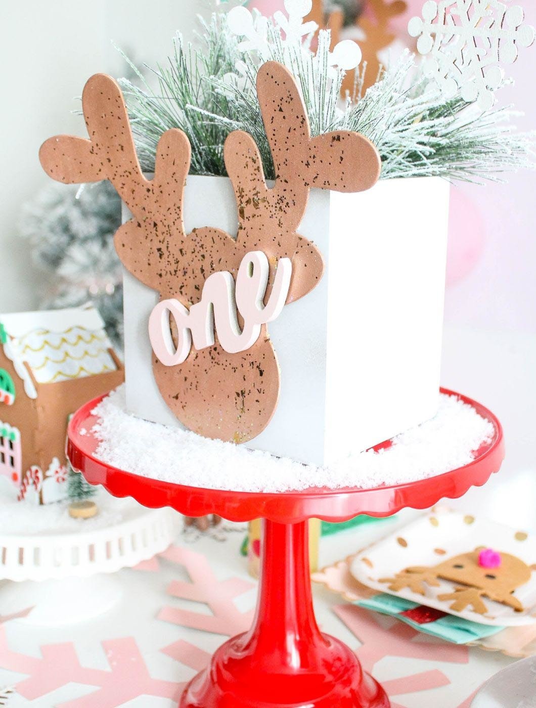 Reindeer 1st Birthday Party
