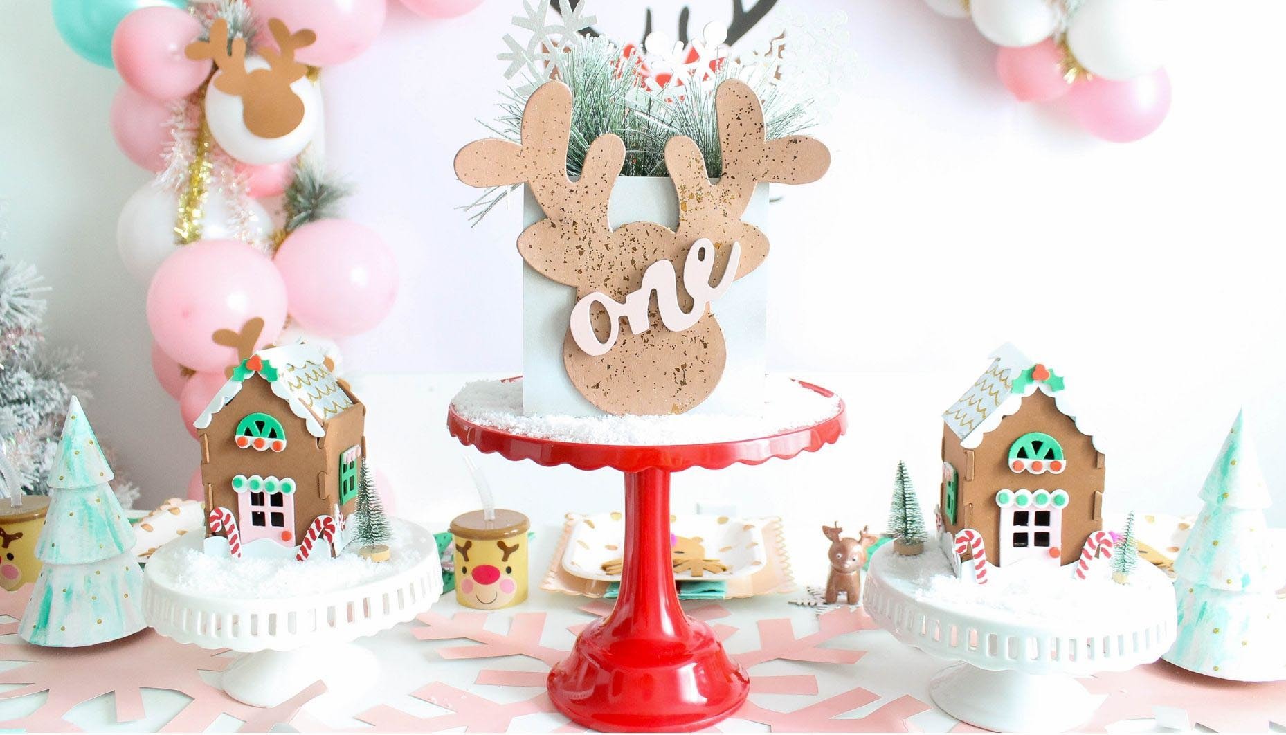 Reindeer 1st Birthday Party