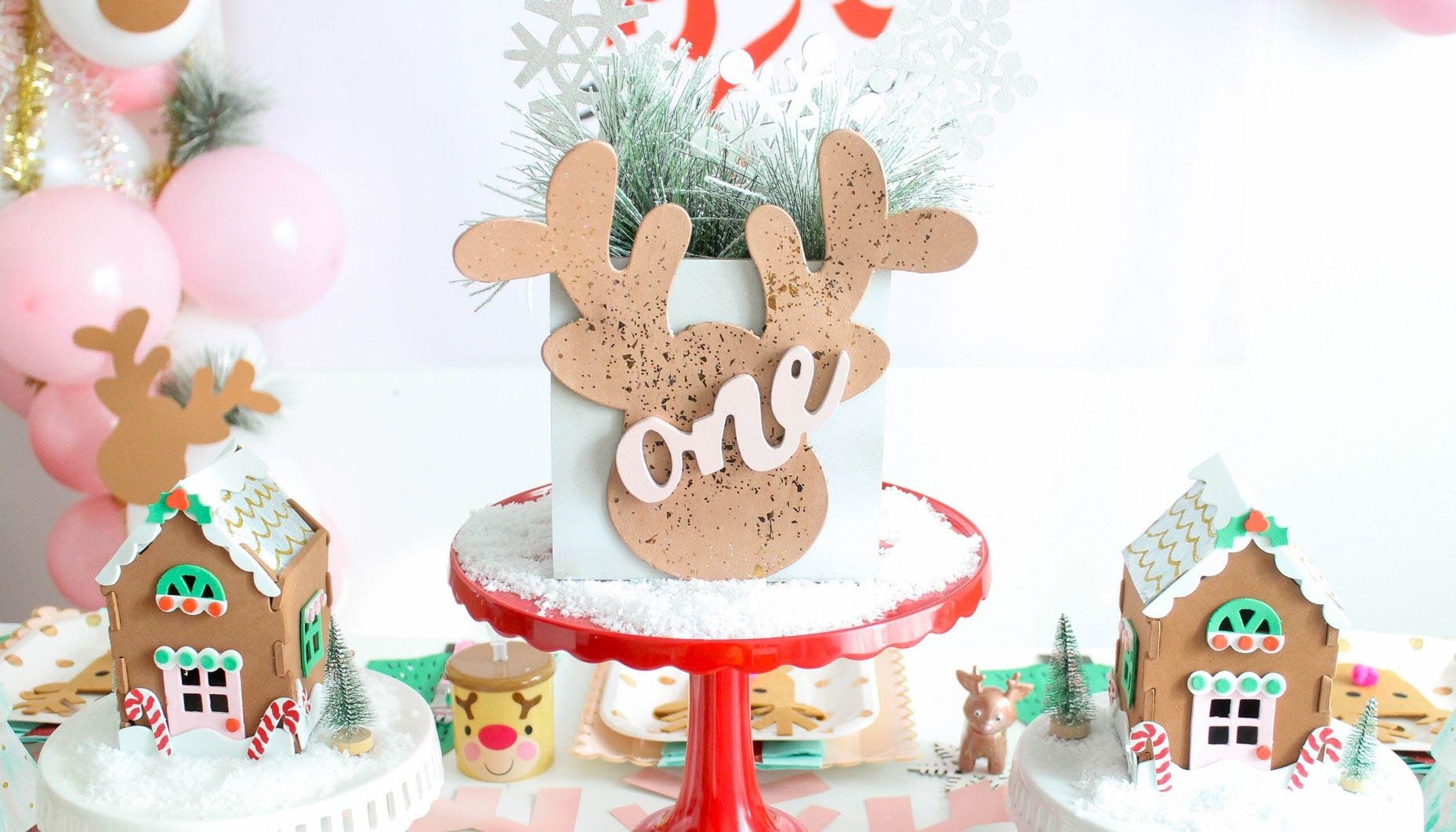Reindeer 1st Birthday Party