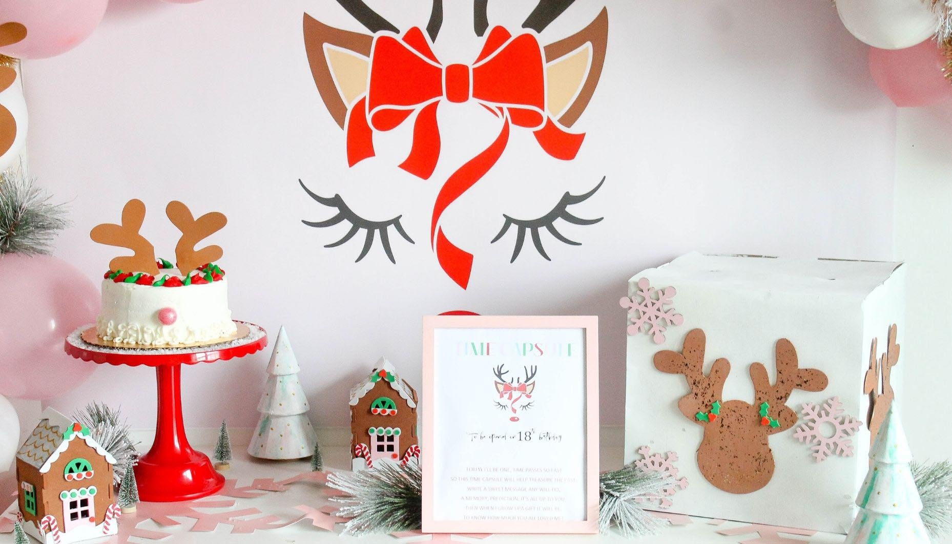 Reindeer 1st Birthday Party
