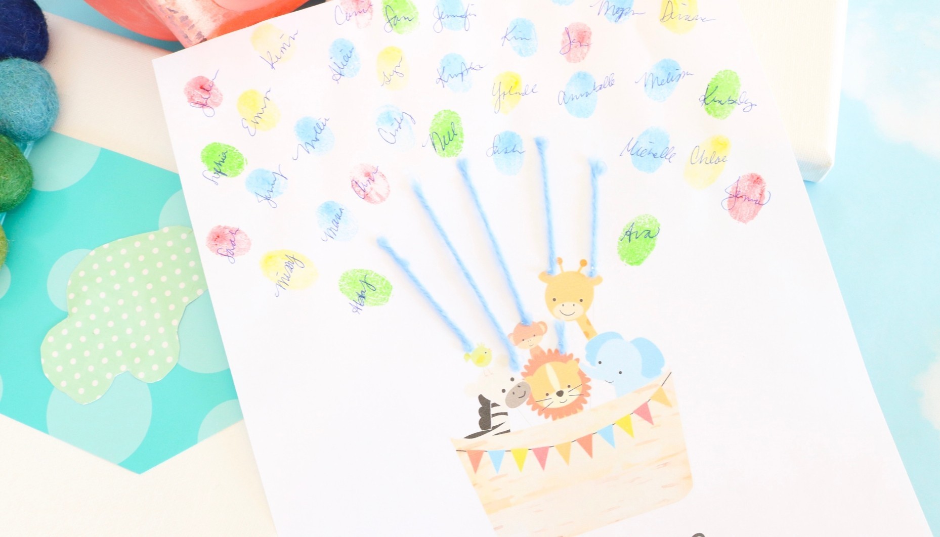 Noah's Ark Baby Shower Ideas