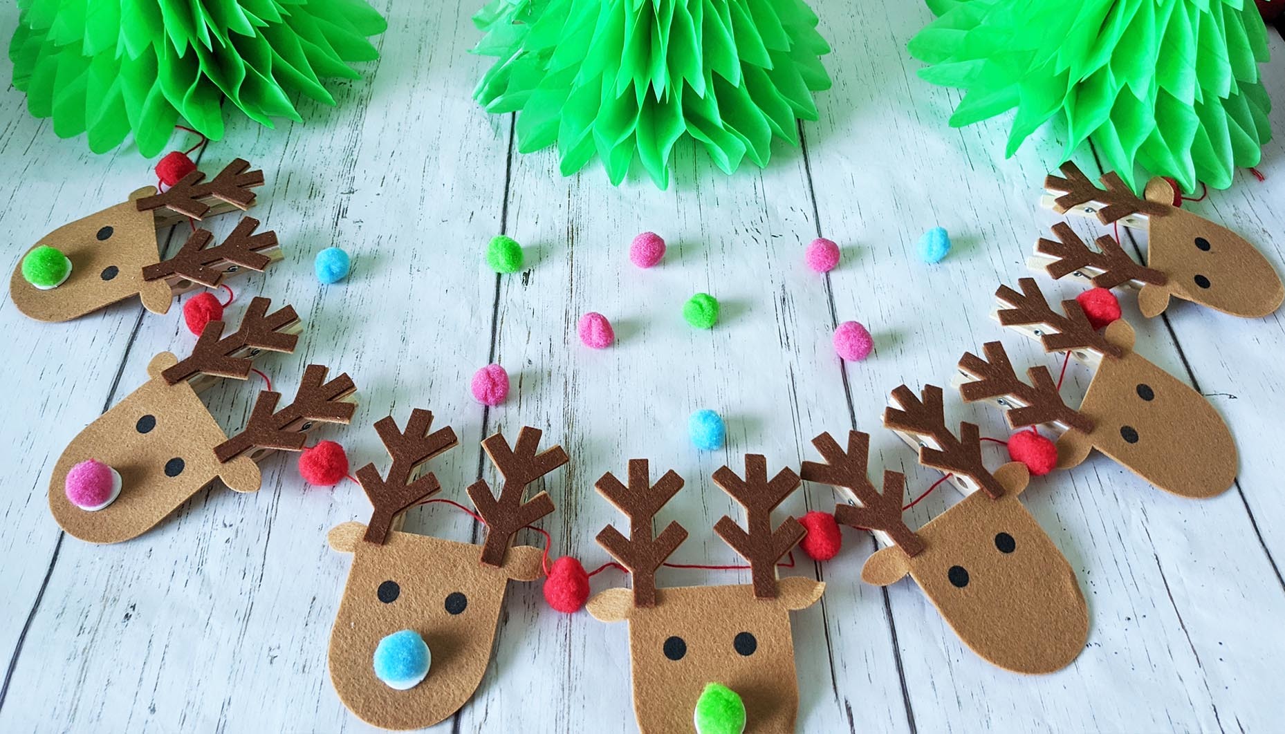 Reindeer themed ideas for the classroom countdown banner