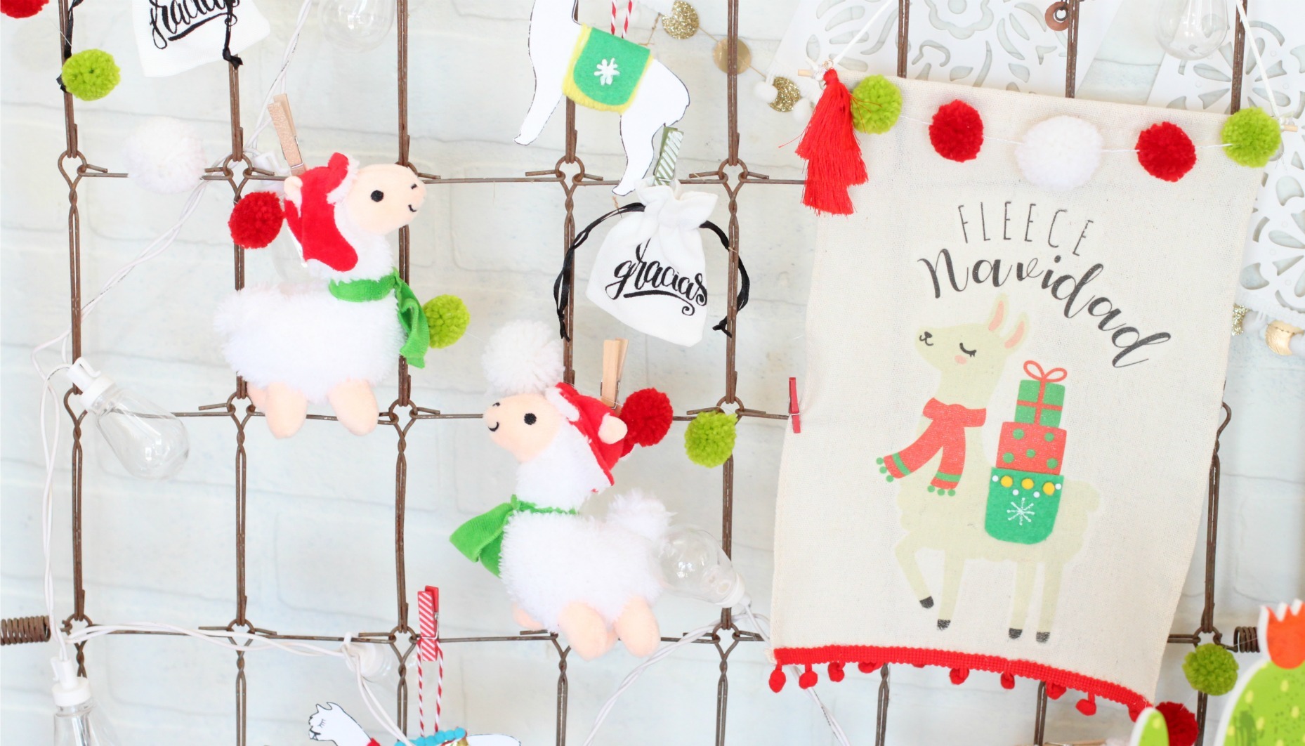 Fleece Navidad Fiesta Candy Bar