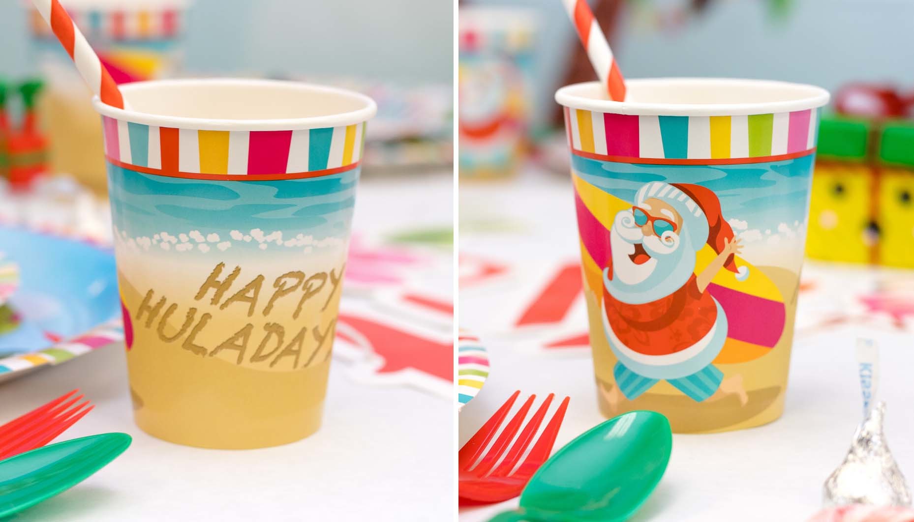 Luau Santa Huladays Cup