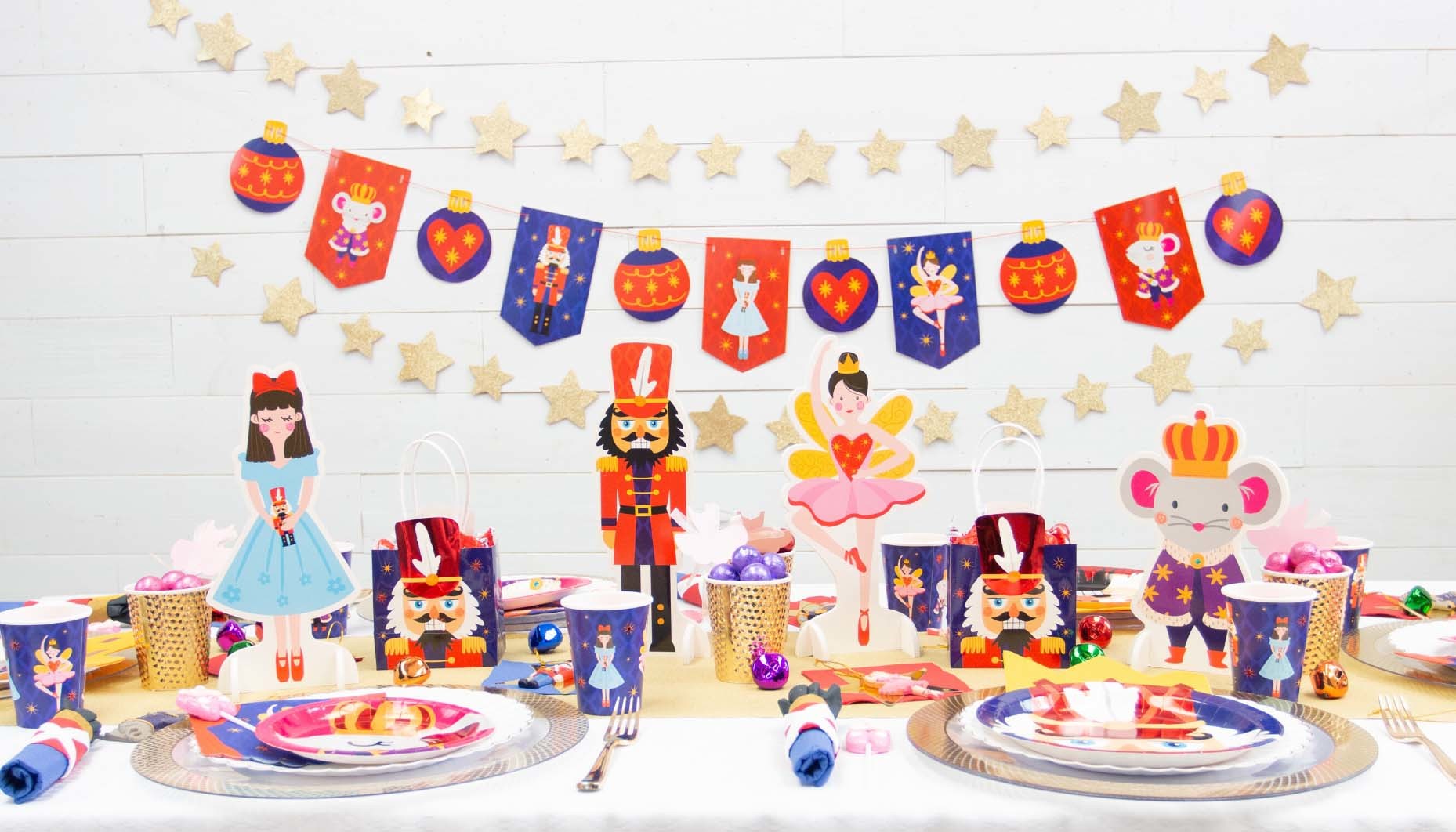 Nutcracker Table Garlands