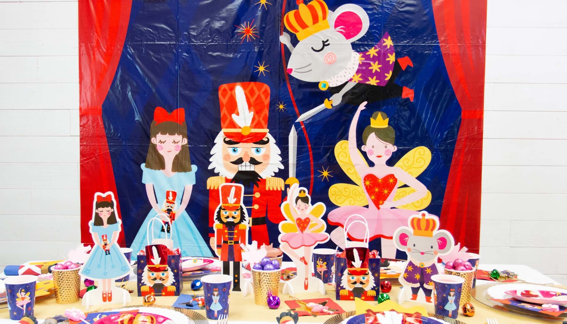 Nutcracker Table Backdrop