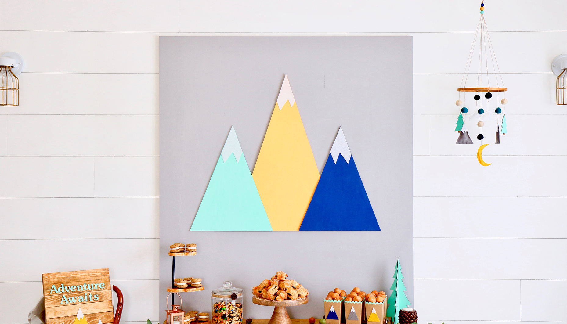 Rustic-Mountain-Themed-Baby-Shower