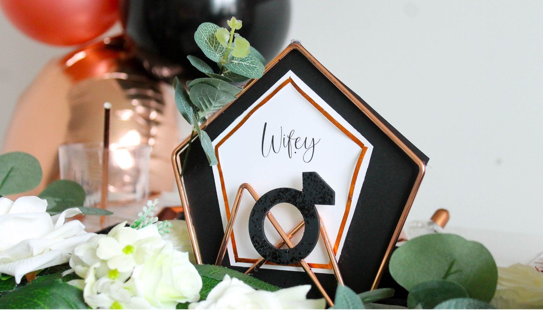 DIY Bridal Shower Gift {FREE Editable Download} - HoJo's Life