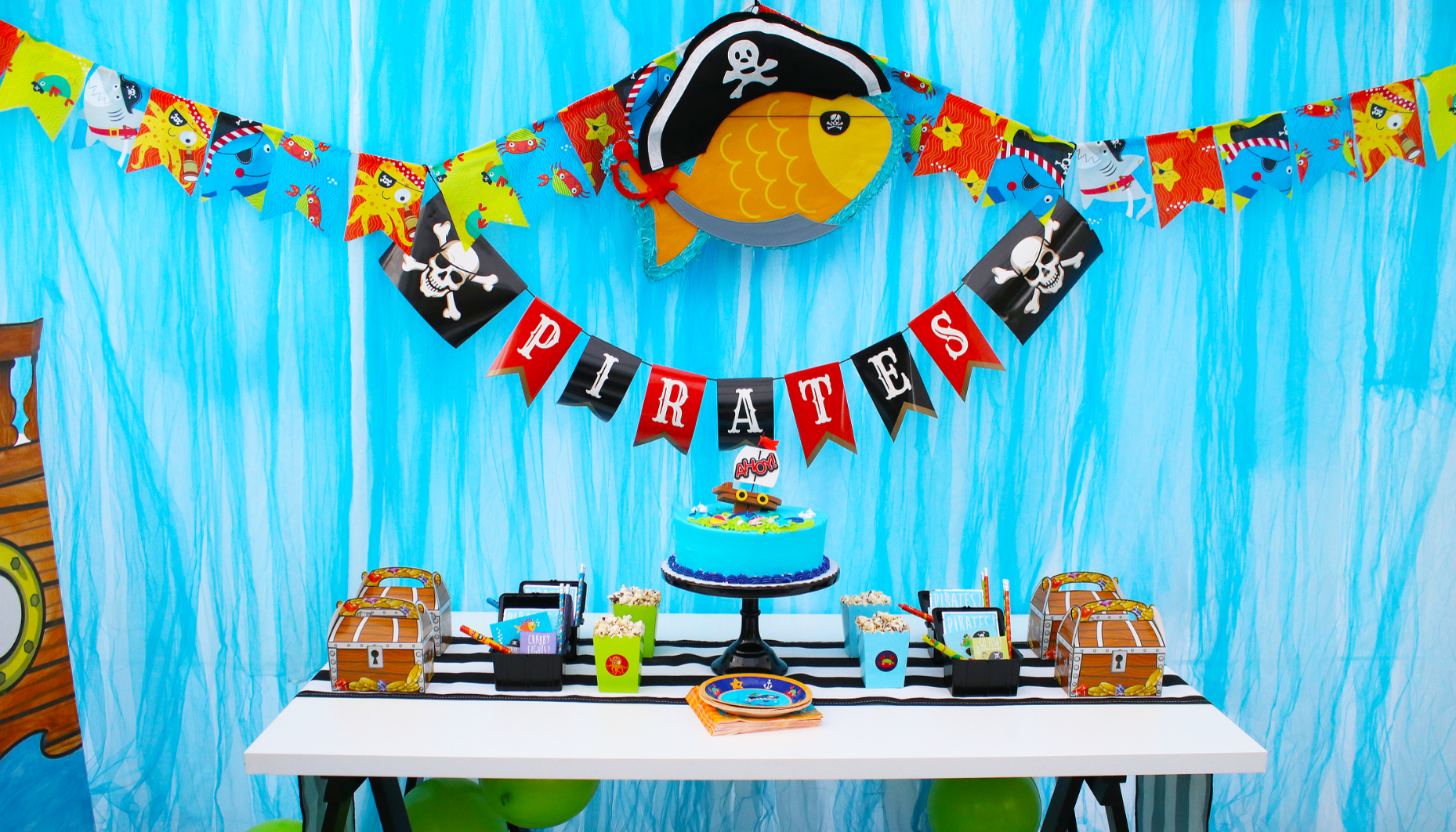 Pirate Animals Birthday Party