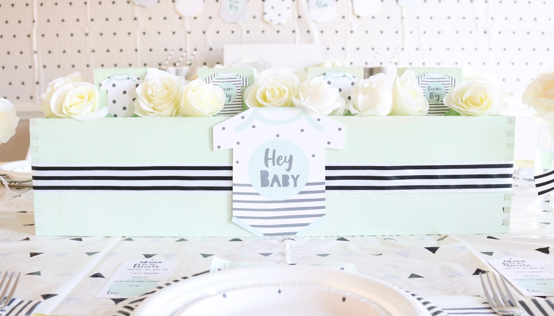 Born to be Loved Gender Neutral Baby Shower Ideas
