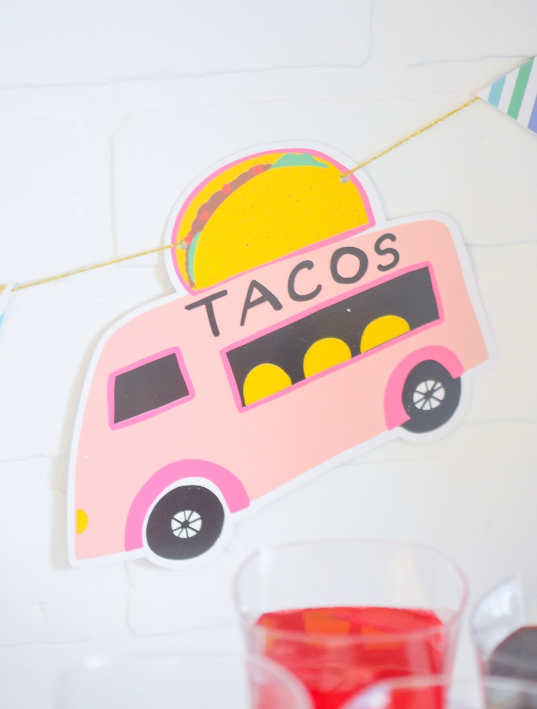 Food Truck Fiesta Churro Bar Party Ice Cream Taco Truck