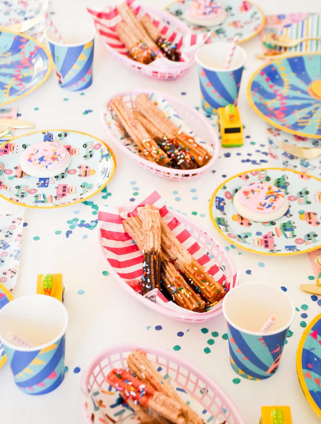 Food Truck Fiesta Churro Bar Party Ice Cream Taco Truck