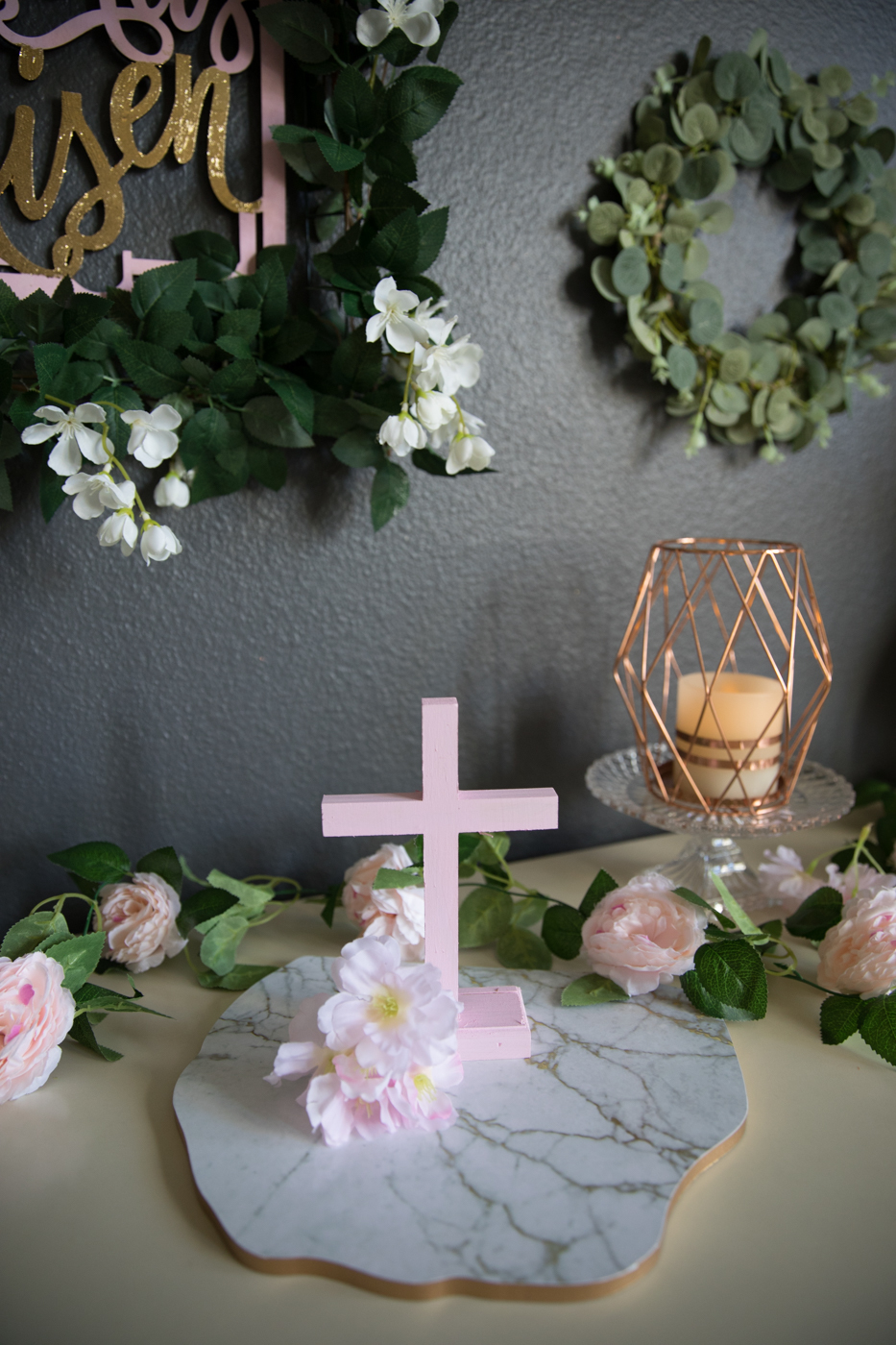 diy painted wood cross DIY Painted Wood Cross