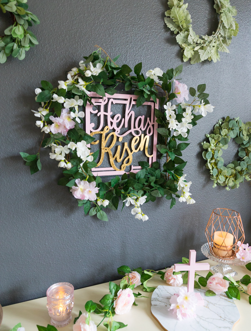 he has risen wreath He Has Risen Wreath