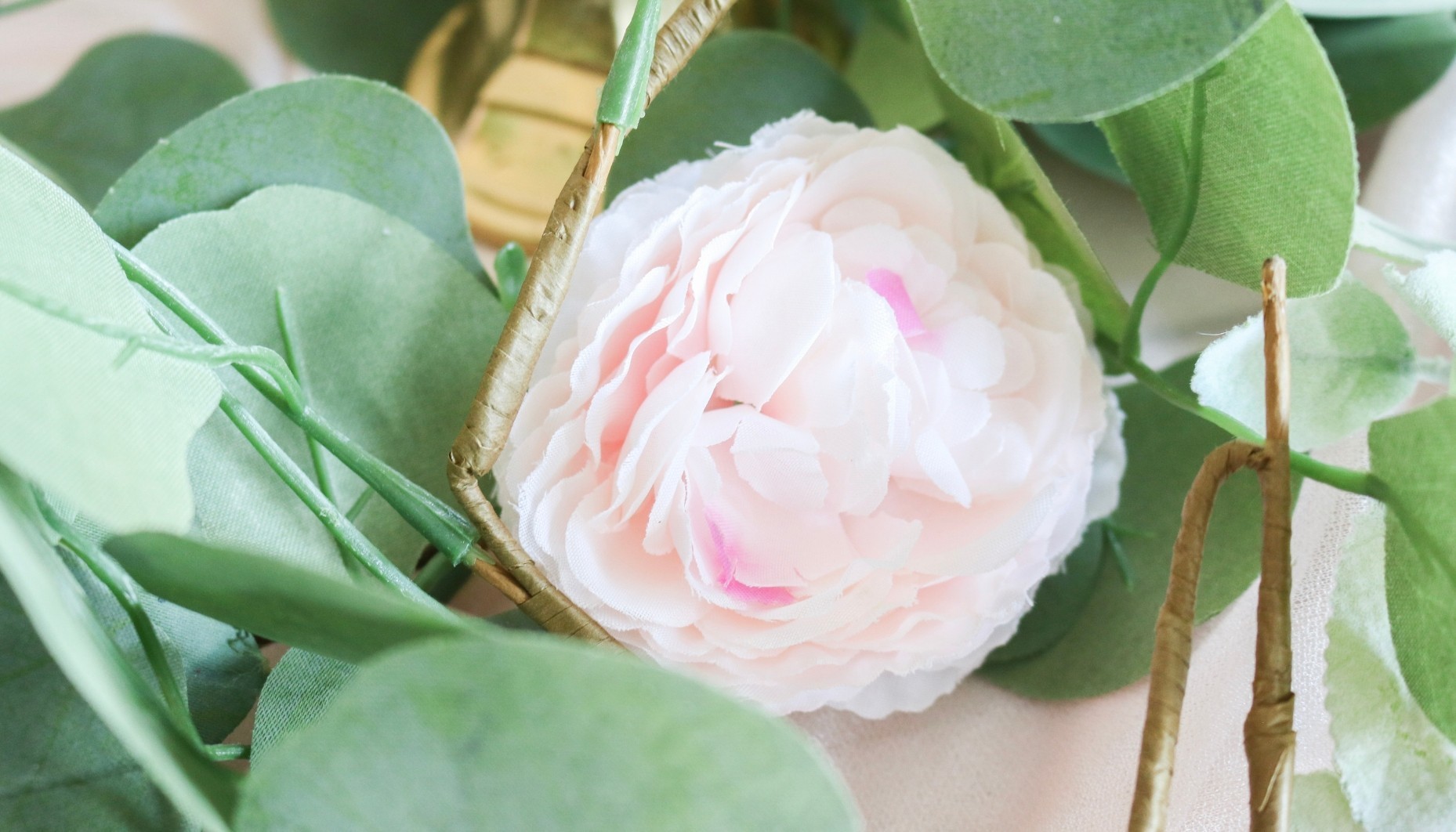 Rose Gold Spring Bridal Shower Ideas